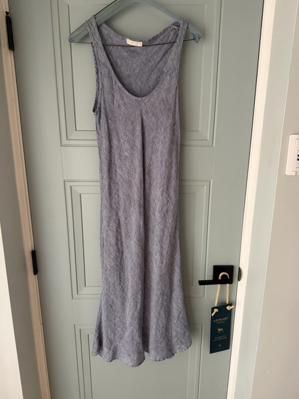 CP Shades blue Midi Tank Dress